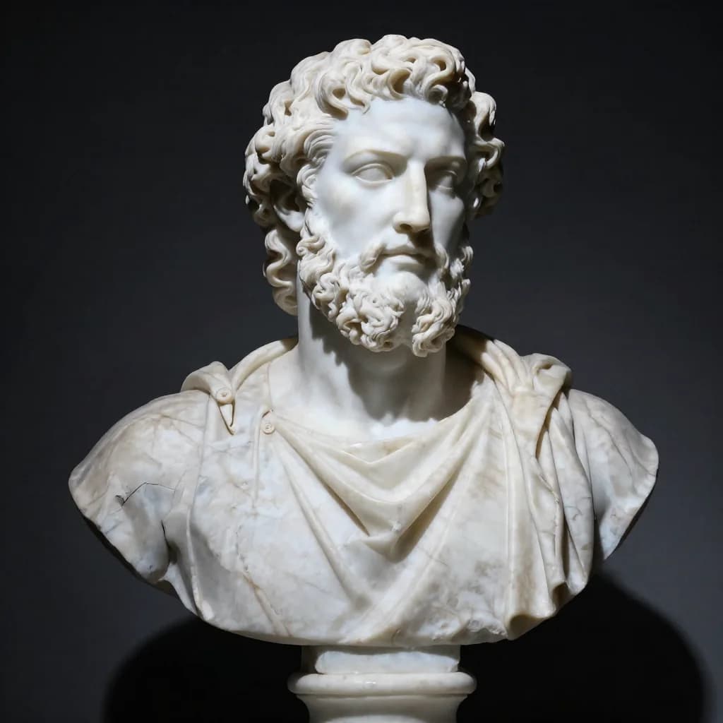 Resultado del prompt «Tú como estatua de mármol»