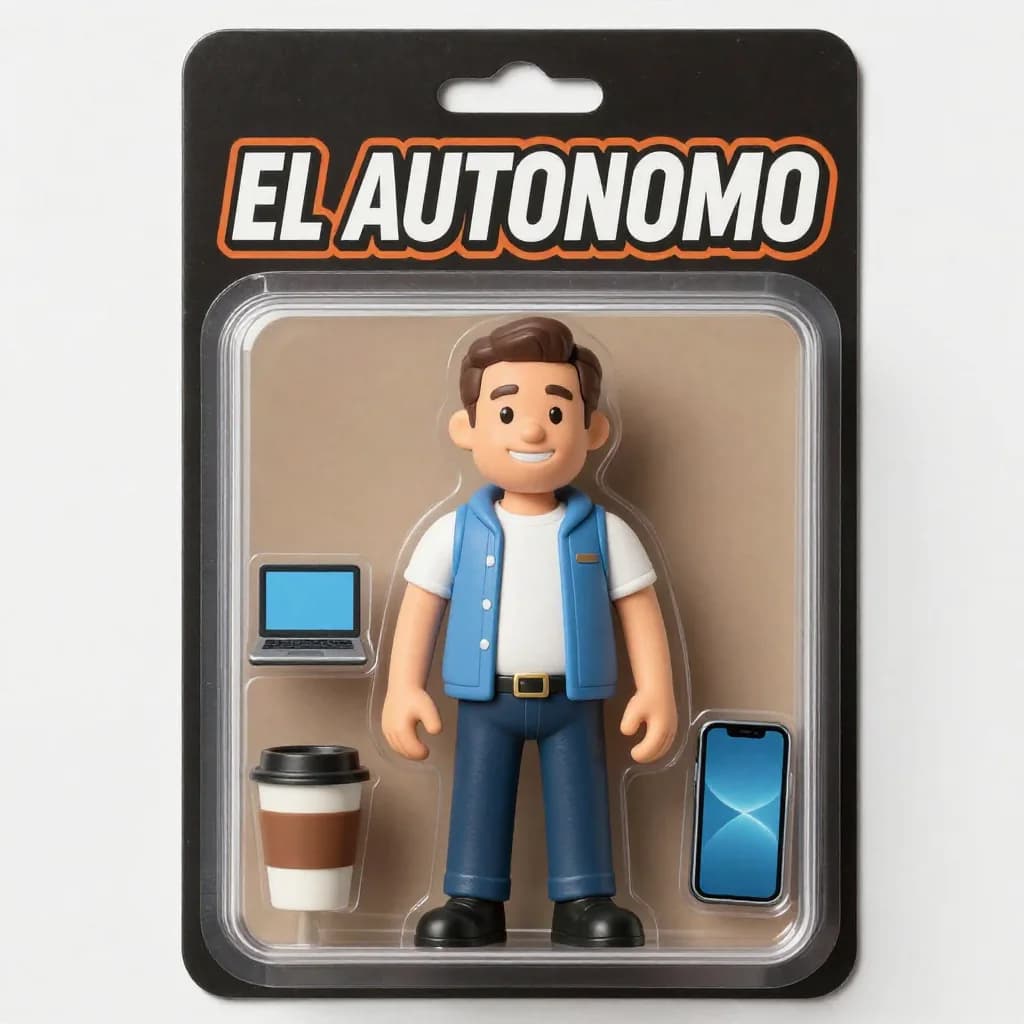 Resultado del prompt «Tu figura de acción coleccionable en blíster»