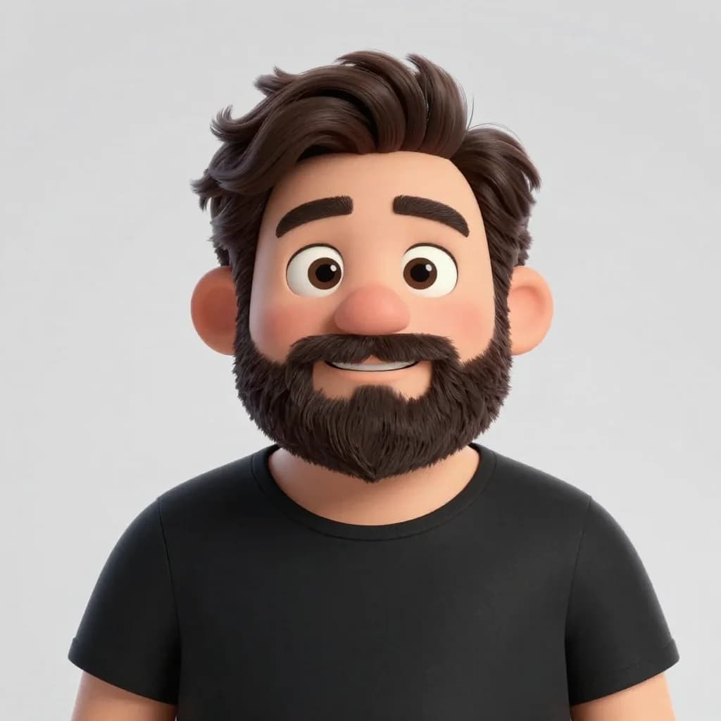 Ejemplo generado con el prompt «Tu personaje Pixar en 3D»