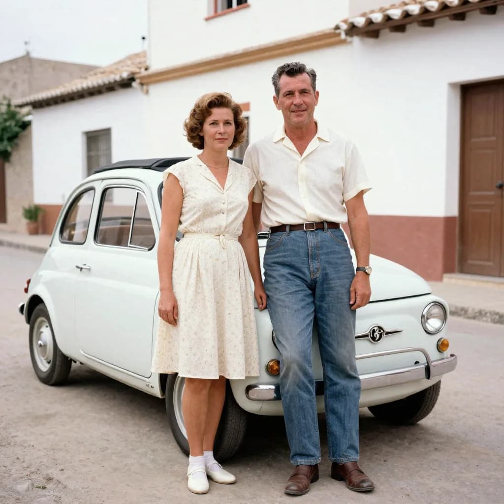 Ejemplo generado con el prompt «Restaurar y colorear una foto antigua»